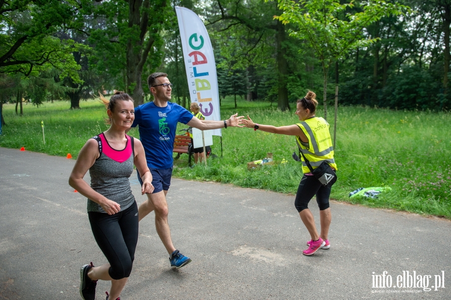 "Bieganie ma sprawia przyjemno". Pierwszy elblski parkrun za nami , fot. 73