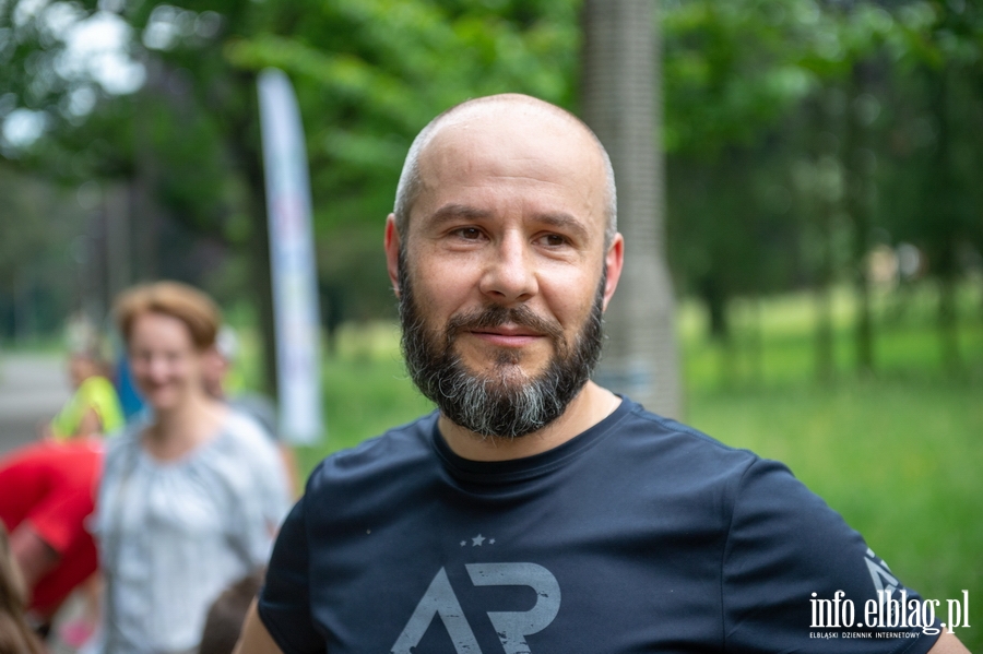 "Bieganie ma sprawia przyjemno". Pierwszy elblski parkrun za nami , fot. 74