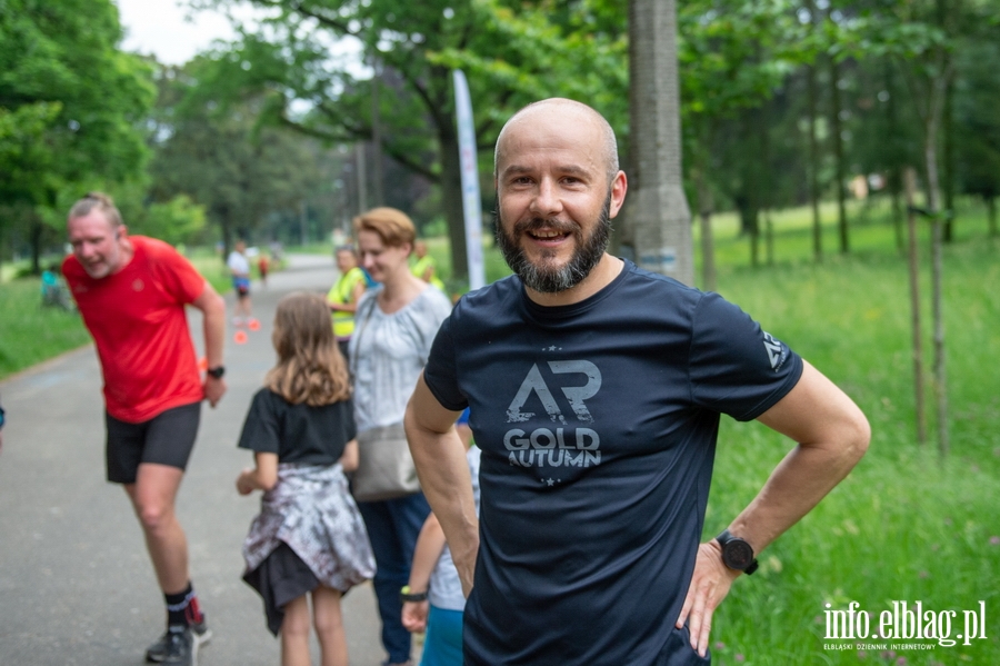 "Bieganie ma sprawia przyjemno". Pierwszy elblski parkrun za nami , fot. 75