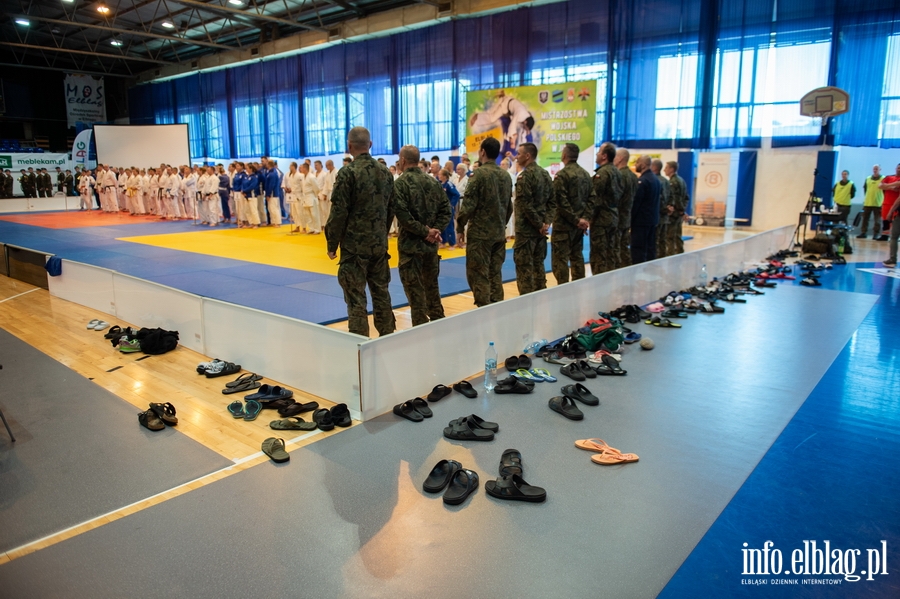 Elblg: onierze walcz... na macie. Otwarcie mistrzostw judo i dwa jubileusze, fot. 14