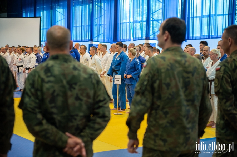 Elbląg: Żołnierze walczą... na macie. Otwarcie mistrzostw judo i dwa jubileusze, fot. 15