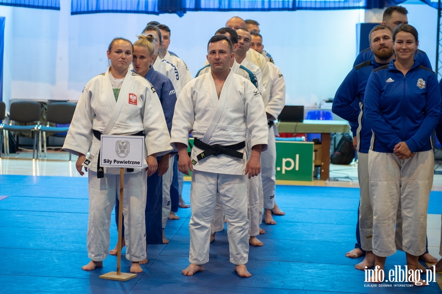 Elblg: onierze walcz... na macie. Otwarcie mistrzostw judo i dwa jubileusze, fot. 20