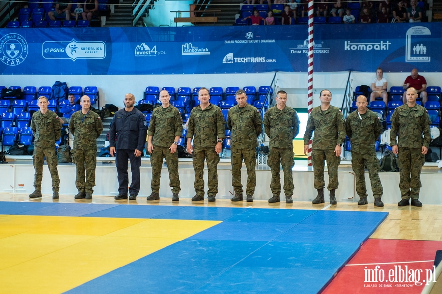 Elblg: onierze walcz... na macie. Otwarcie mistrzostw judo i dwa jubileusze, fot. 40