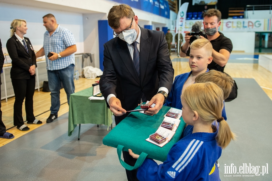 Elblg: onierze walcz... na macie. Otwarcie mistrzostw judo i dwa jubileusze, fot. 61