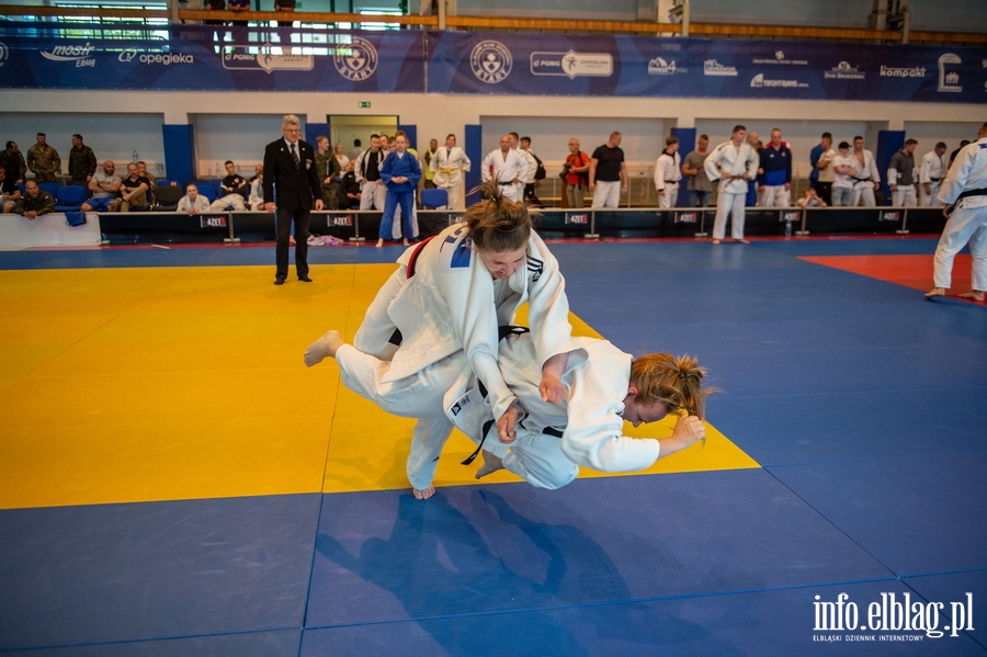Elblg: onierze walcz... na macie. Otwarcie mistrzostw judo i dwa jubileusze, fot. 124