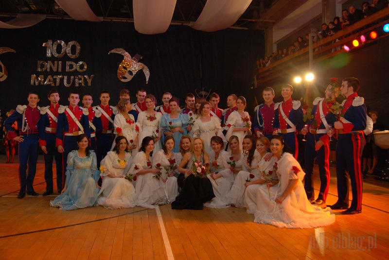 Studniówka 2010 w III LO, fot. 34