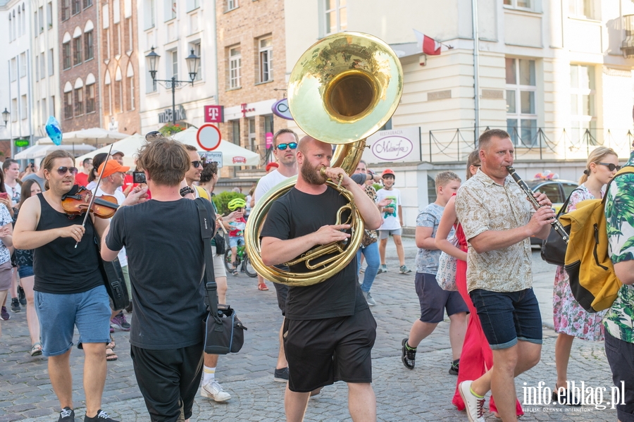 Elblskie wito Muzyki. Koncerty na ulicach starwki, a na fina Dwiczna Parada, fot. 116