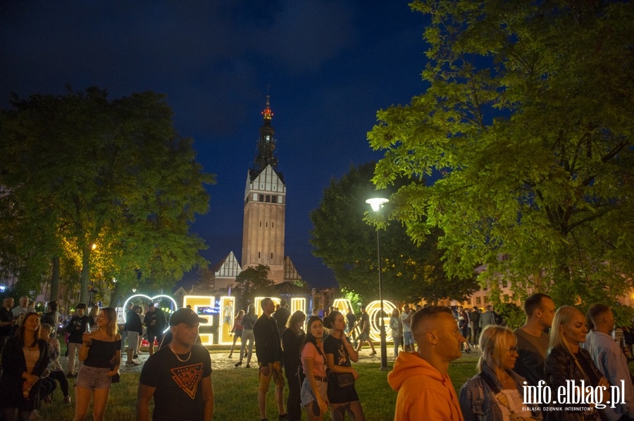 Wystp Madis, oraz pokaz laserowy nad rzek Elblg, fot. 14