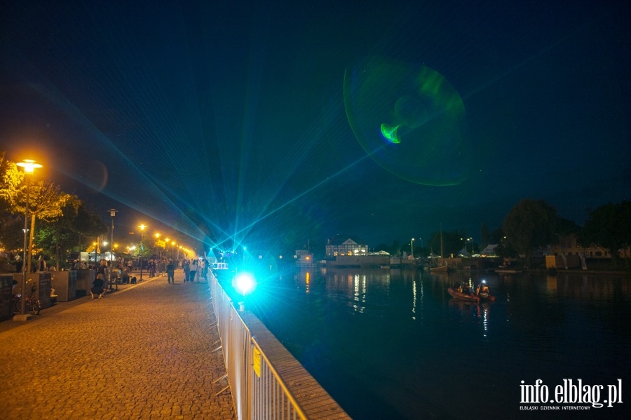 Wystp Madis, oraz pokaz laserowy nad rzek Elblg, fot. 28
