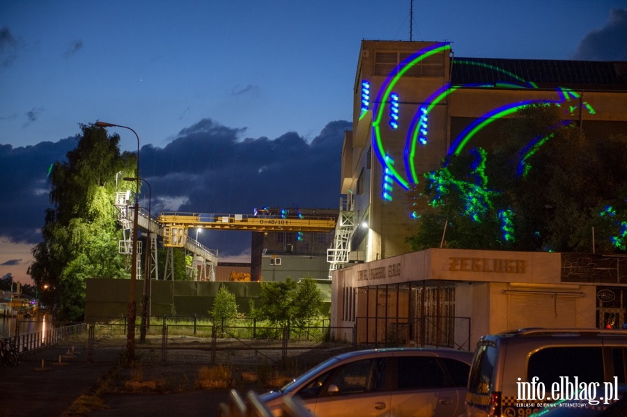 Wystp Madis, oraz pokaz laserowy nad rzek Elblg, fot. 29