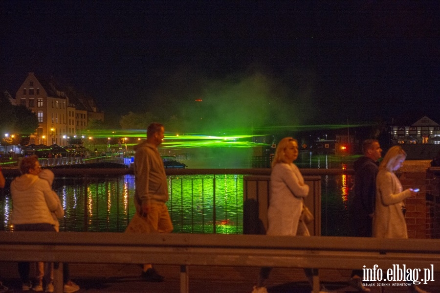 Występ Madis, oraz pokaz laserowy nad rzeką Elbląg, fot. 49