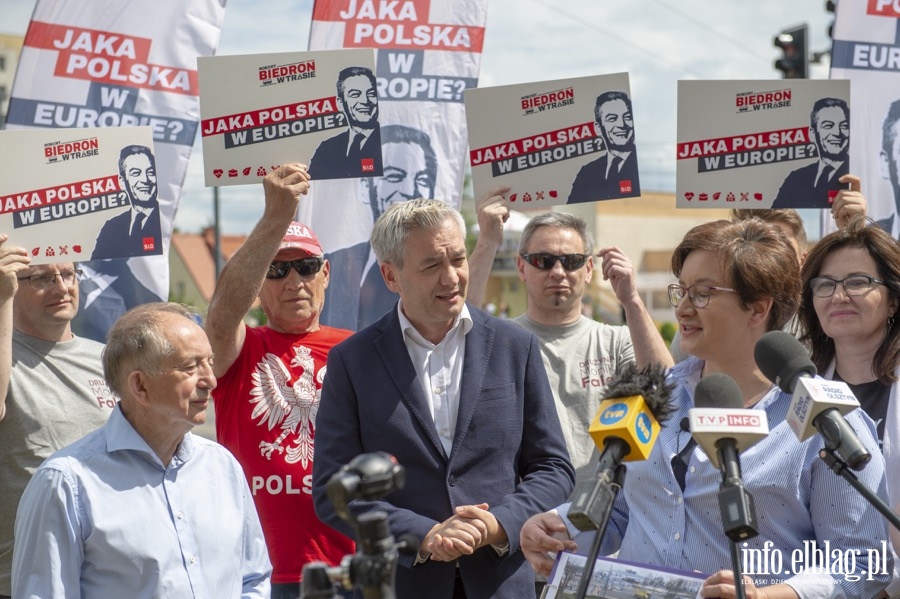 Spotkanie Lewicy - Biedro, Falej, Makut w Elblgu, fot. 3