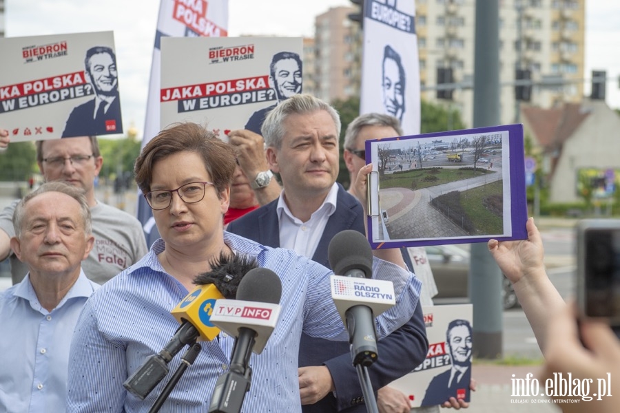 Spotkanie Lewicy - Biedro, Falej, Makut w Elblgu, fot. 12