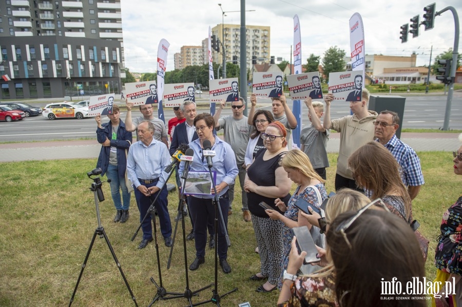 Spotkanie Lewicy - Biedro, Falej, Makut w Elblgu, fot. 13