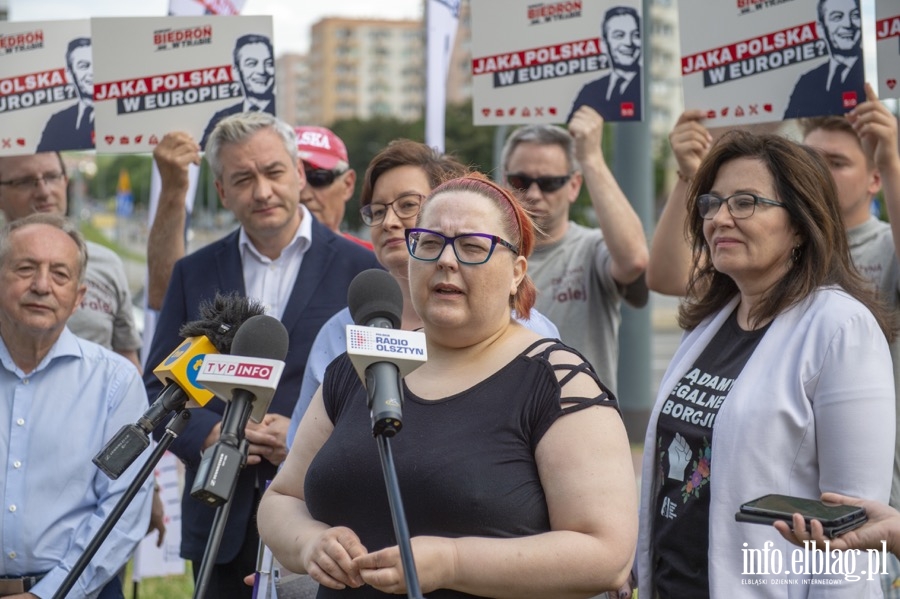 Spotkanie Lewicy - Biedro, Falej, Makut w Elblgu, fot. 14