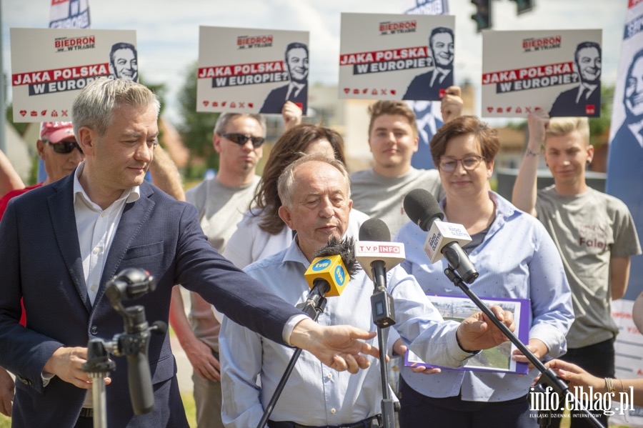 Spotkanie Lewicy - Biedro, Falej, Makut w Elblgu, fot. 18