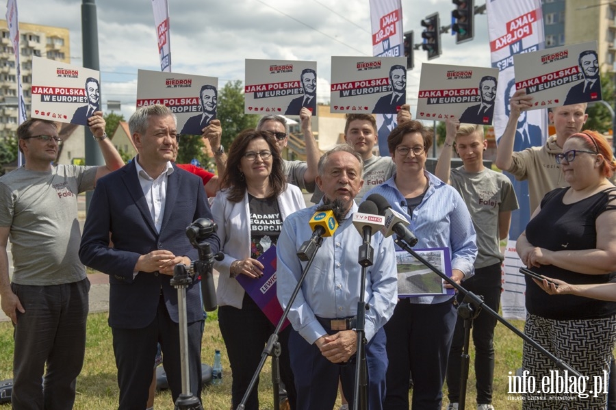 Spotkanie Lewicy - Biedro, Falej, Makut w Elblgu, fot. 19