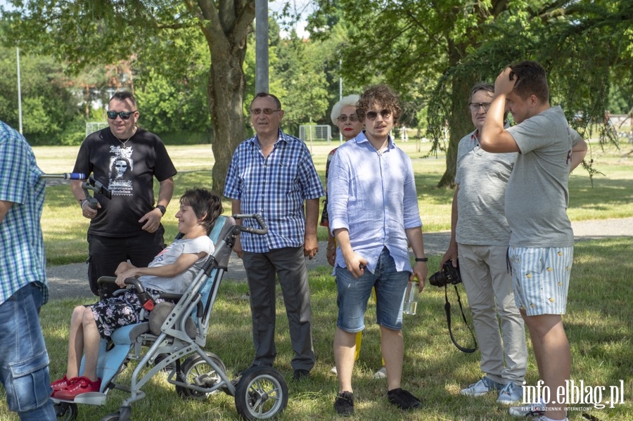 Robert Biedro i Monika Falej na pikniku w parku Nieczuja - Ostrowskiego, fot. 5