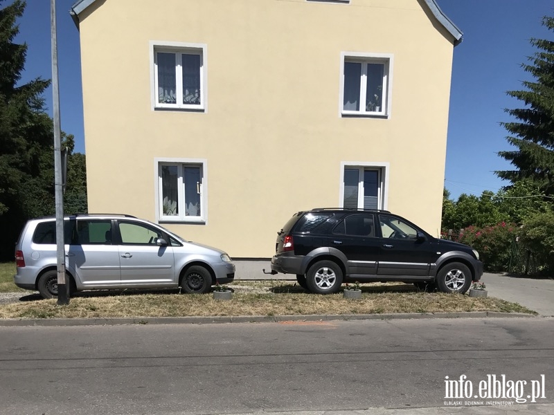 Mistrzowie parkowania w Elblgu.   (cz 120), fot. 5