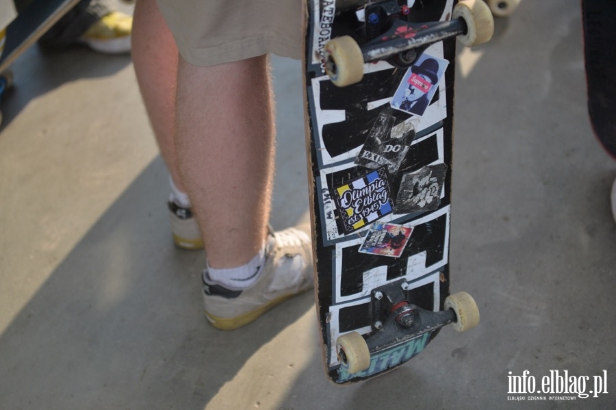 Deskorolki i hulajnogi, czyli show. Skaterzy poprowadzili warsztaty dla elblan, fot. 23