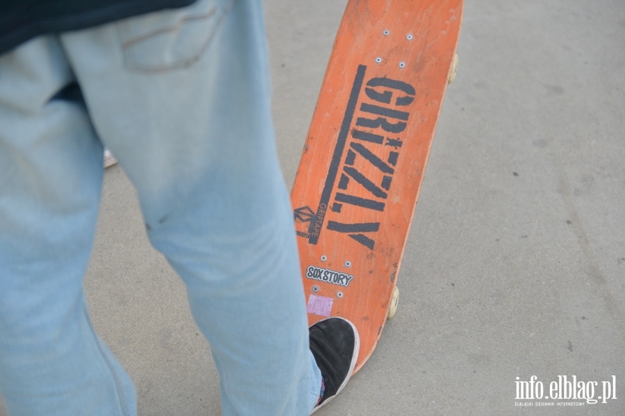 Deskorolki i hulajnogi, czyli show. Skaterzy poprowadzili warsztaty dla elblan, fot. 56