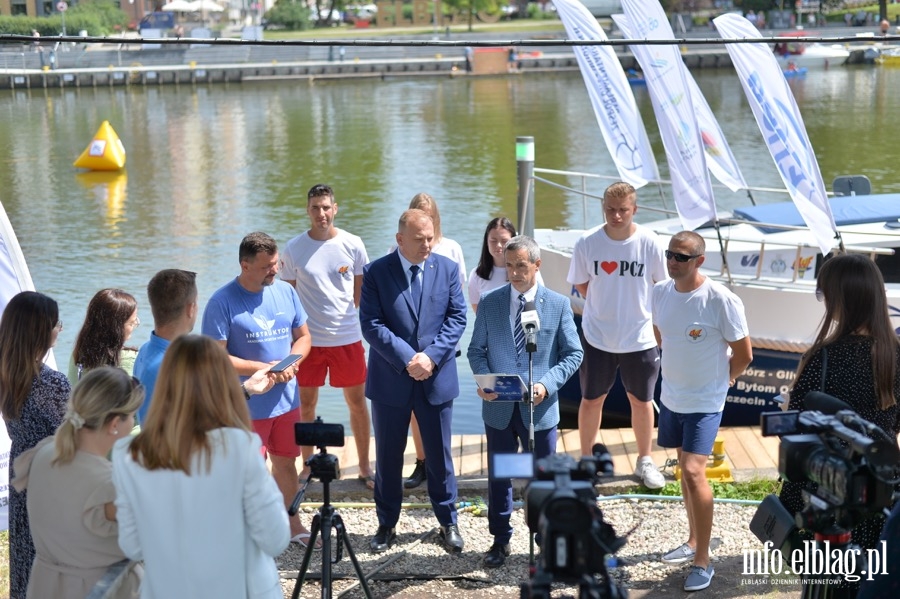 Konferencja poświęcona ECO AWF - łodzi z napędem elektrycznym, fot. 1