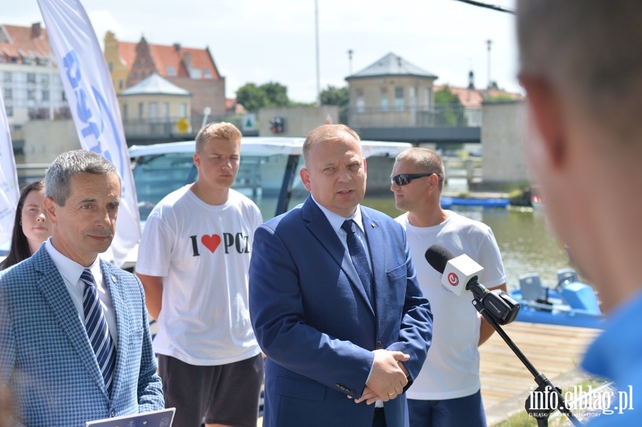 Konferencja poświęcona ECO AWF - łodzi z napędem elektrycznym, fot. 5