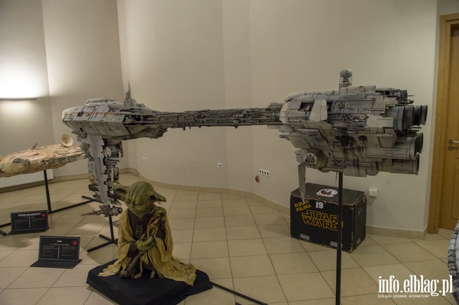 Wystawa modeli inspirowanych cyklem Star Wars w Ratuszu Staromiejskim, fot. 26