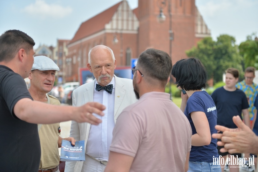 Konfederacja z Korwinem Mikke zawitaa do Elblga , fot. 43