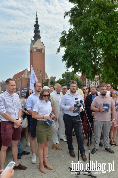 Konfederacja z Korwinem Mikke zawitaa do Elblga , fot. 54