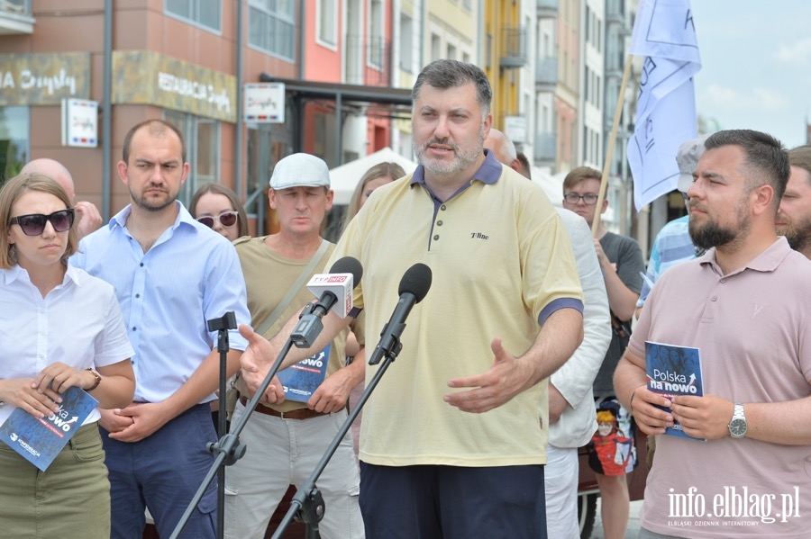 Konfederacja z Korwinem Mikke zawitała do Elbląga , fot. 64