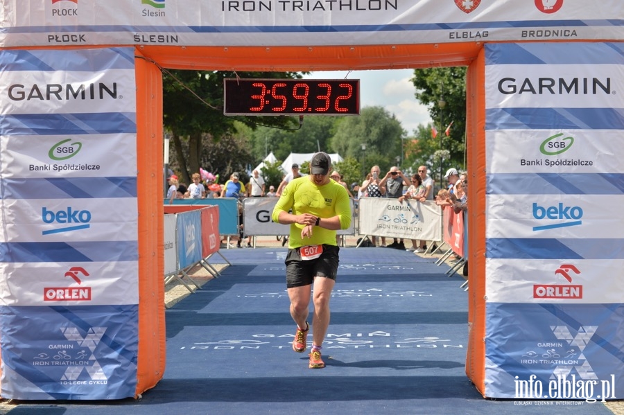Garmin Iron Thriatlon w Elblągu, fot. 186