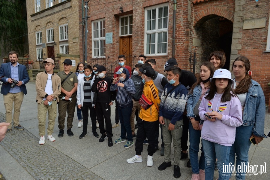 Młodzież z Armenii z wizytą w Elblągu., fot. 14