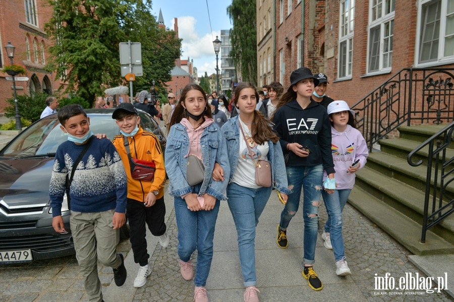 Młodzież z Armenii z wizytą w Elblągu., fot. 16