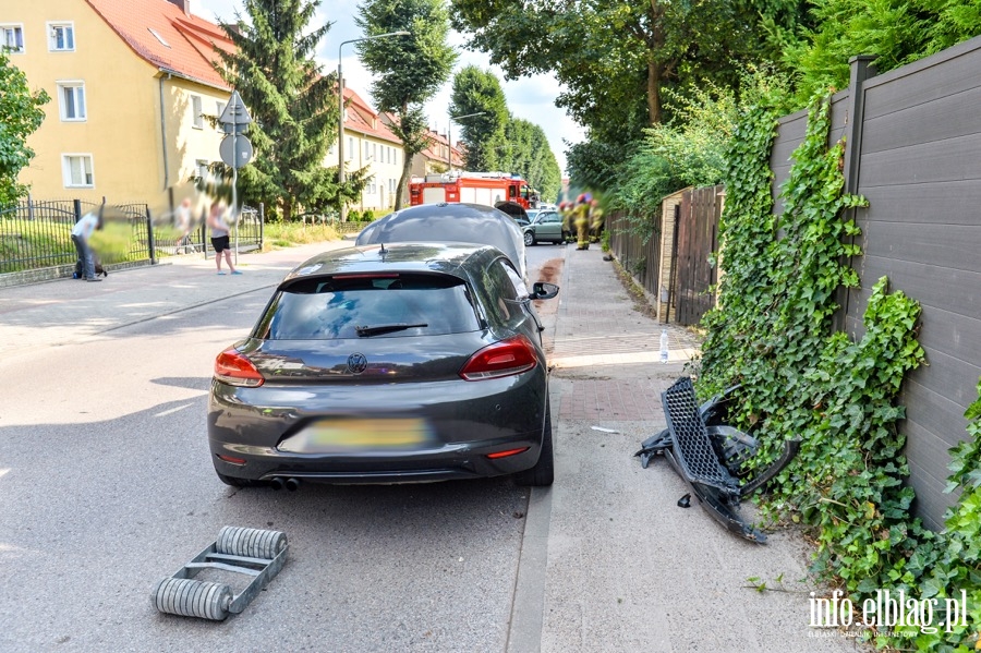 Wypadek przy ul. Beniowskiego, fot. 12