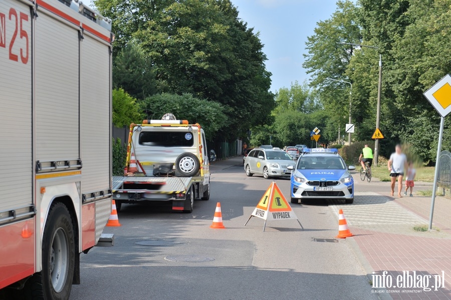 Wypadek przy ul. Beniowskiego, fot. 13