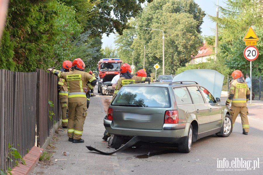 Wypadek przy ul. Beniowskiego, fot. 23