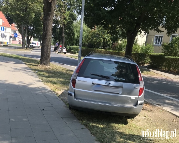 Mistrzowie parkowania w Elblgu (cz 113), fot. 5