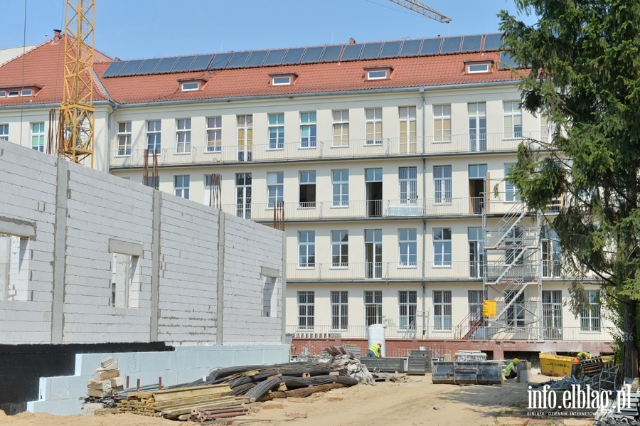 Budowa nowego oddziału przy Szpitalu Miejskim na ul.Komeńskiego, fot. 4