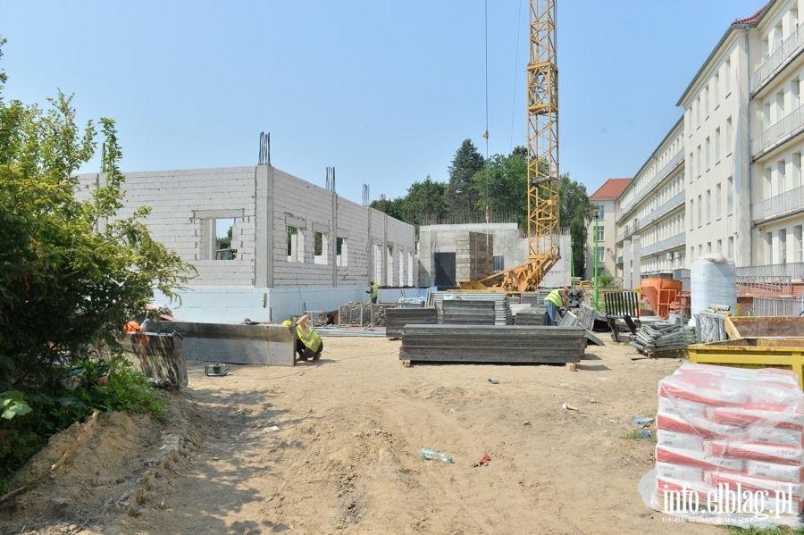 Budowa nowego oddziału przy Szpitalu Miejskim na ul.Komeńskiego, fot. 7
