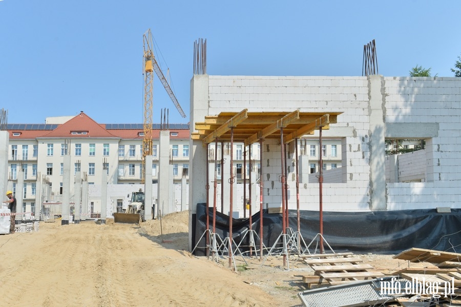 Budowa nowego oddziału przy Szpitalu Miejskim na ul.Komeńskiego, fot. 19