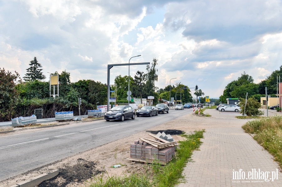 Budowa ronda u zbiegu ulic Krlewieckiej i Fromborskiej, fot. 2