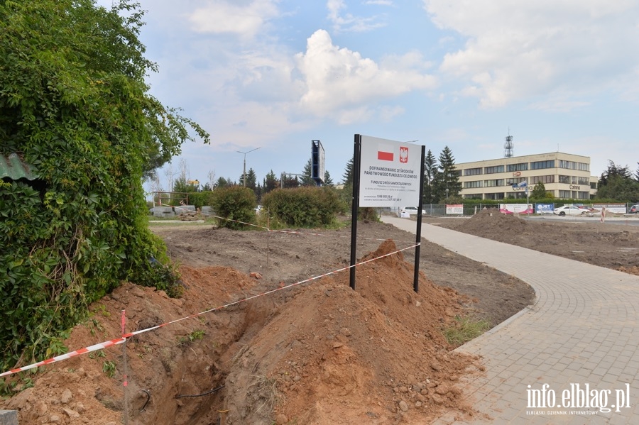 Budowa ronda u zbiegu ulic Krlewieckiej i Fromborskiej, fot. 3