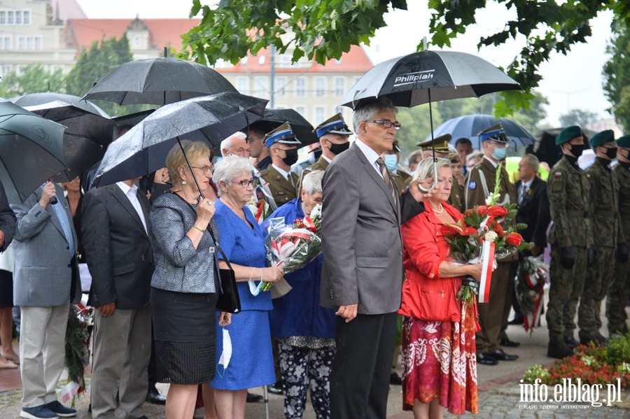 Dzi "zawyy" syreny. Uczczono 77. rocznic wybuchu Powstania Warszawskiego, fot. 4