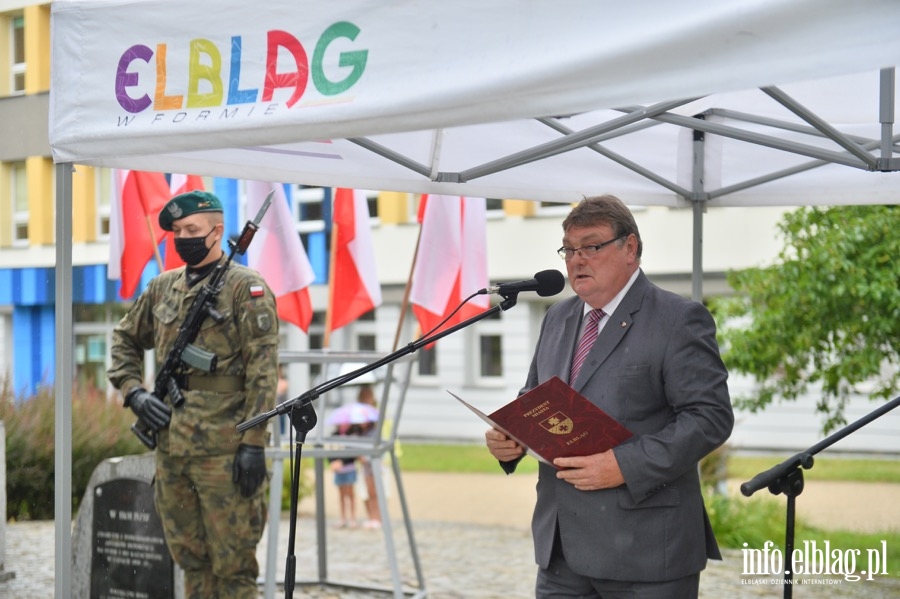 Dzi "zawyy" syreny. Uczczono 77. rocznic wybuchu Powstania Warszawskiego, fot. 18