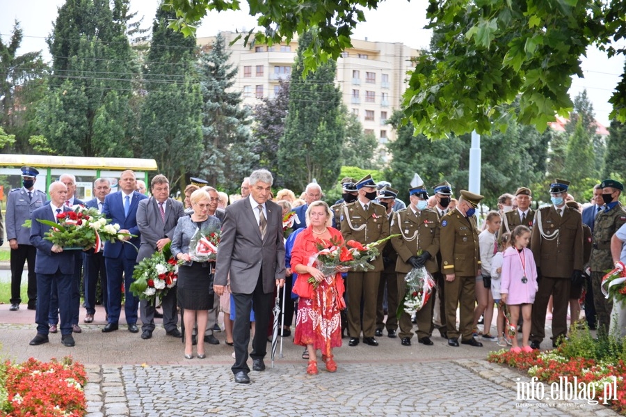 Dzi "zawyy" syreny. Uczczono 77. rocznic wybuchu Powstania Warszawskiego, fot. 30