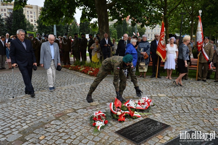 Dzi "zawyy" syreny. Uczczono 77. rocznic wybuchu Powstania Warszawskiego, fot. 33