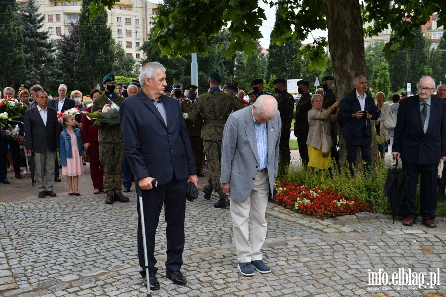 Dzi "zawyy" syreny. Uczczono 77. rocznic wybuchu Powstania Warszawskiego, fot. 34