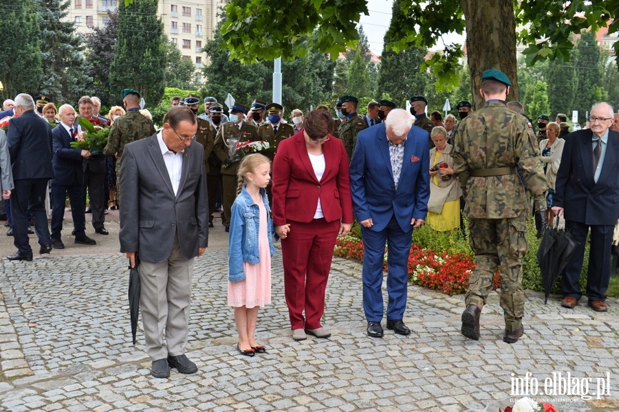 Dzi "zawyy" syreny. Uczczono 77. rocznic wybuchu Powstania Warszawskiego, fot. 36