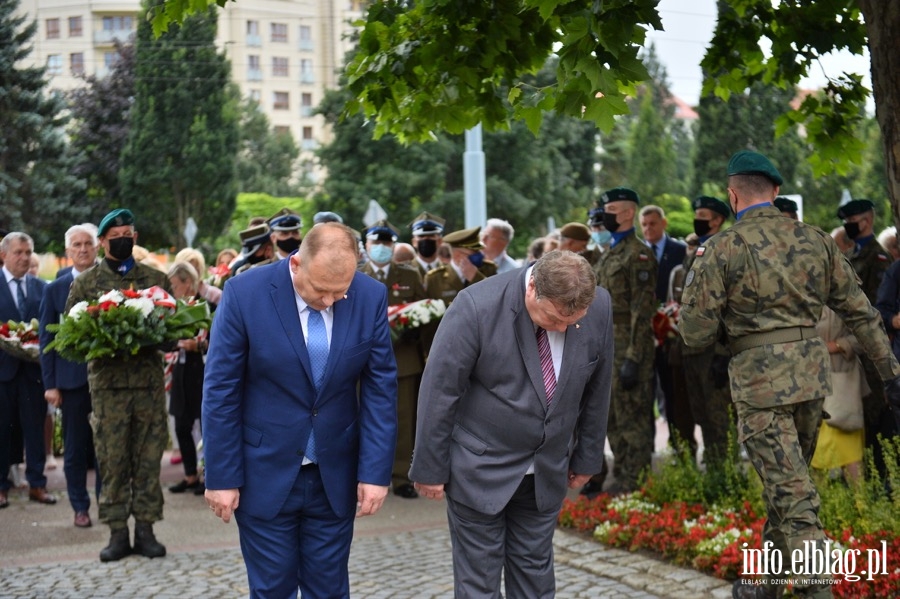 Dzi "zawyy" syreny. Uczczono 77. rocznic wybuchu Powstania Warszawskiego, fot. 39